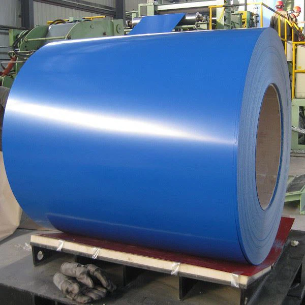 PPGI PPGL Braziliya Ral9003 PVX plastik plyonka rangli qoplangan galvanizli qatlam